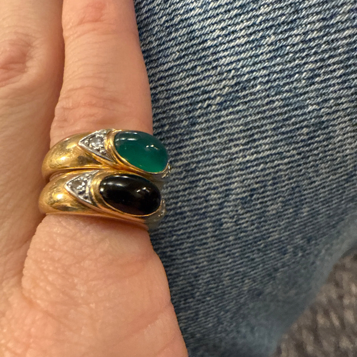 Van Cleef Pinky Ring - Black Onyx ONLY
