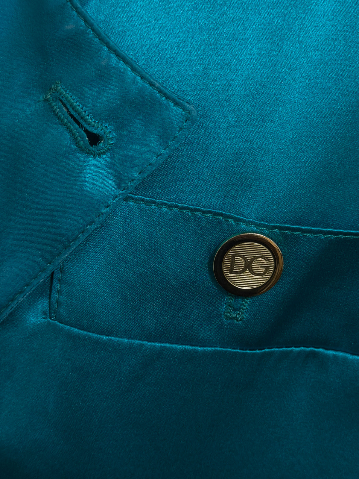 Vintage silk dolce & gabbana button up
