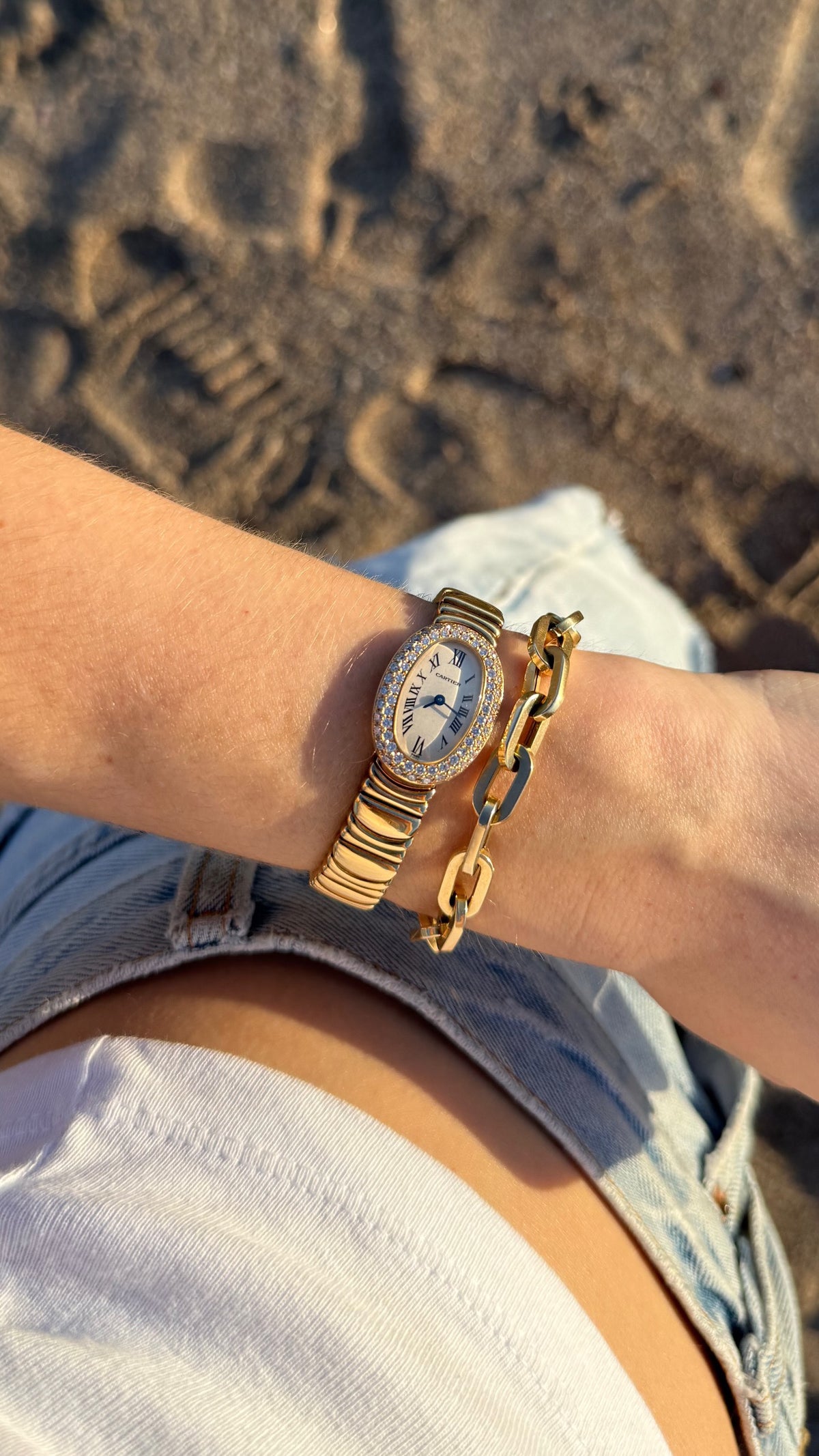 Cartier Baignoire Yellow Gold Bracelet