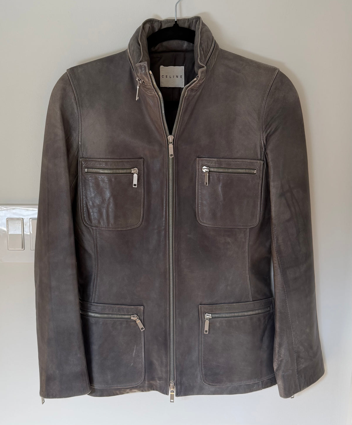 Celine Vintage Late 1990’s Biker Jacket