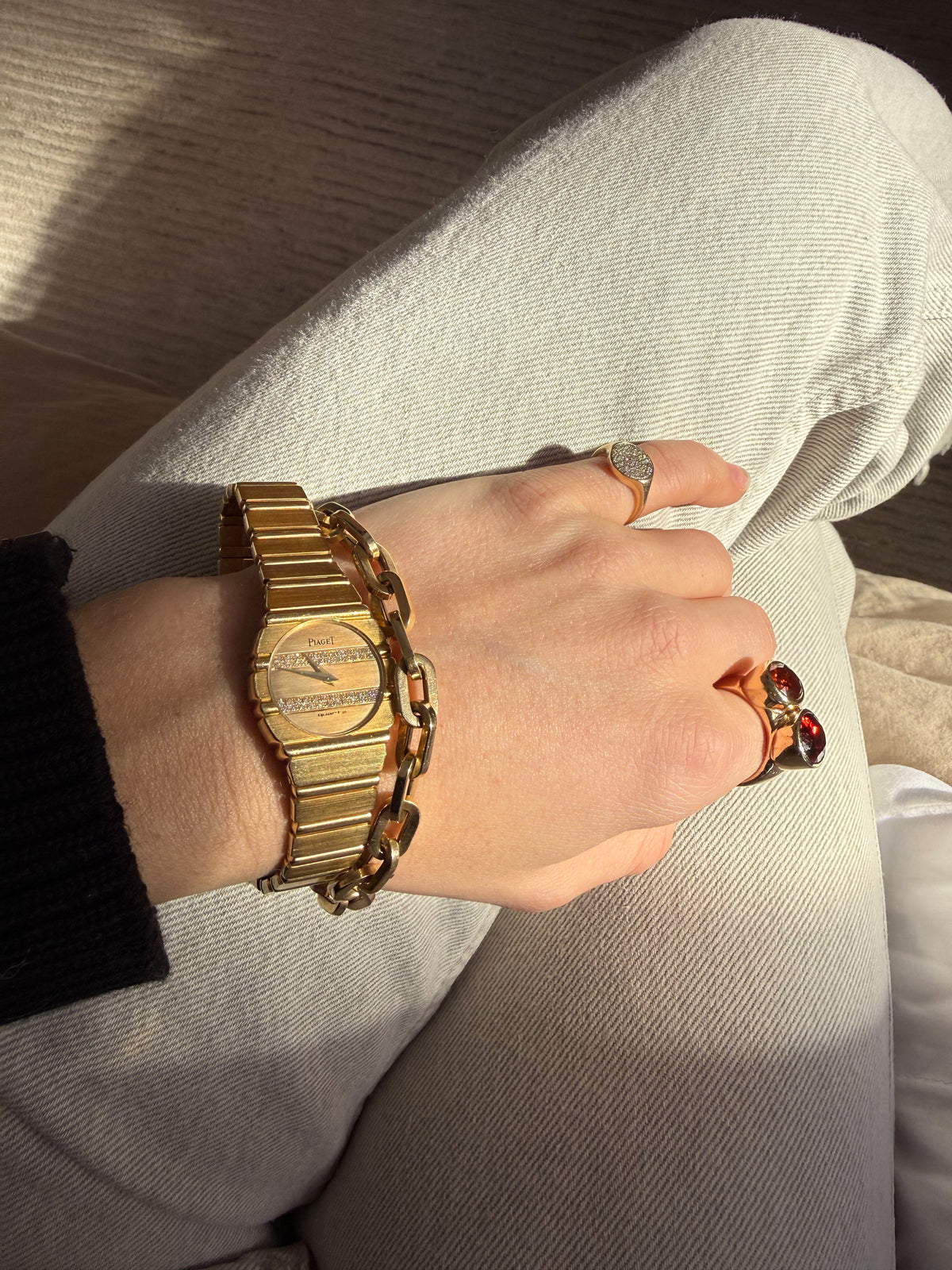 Piaget Polo 23mm with Diamonds